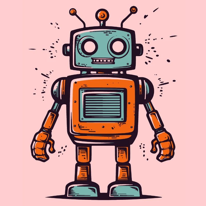 Le robot mignon