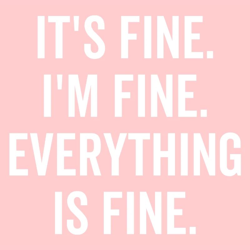 It es Fine I'm Fine Everything is Fine