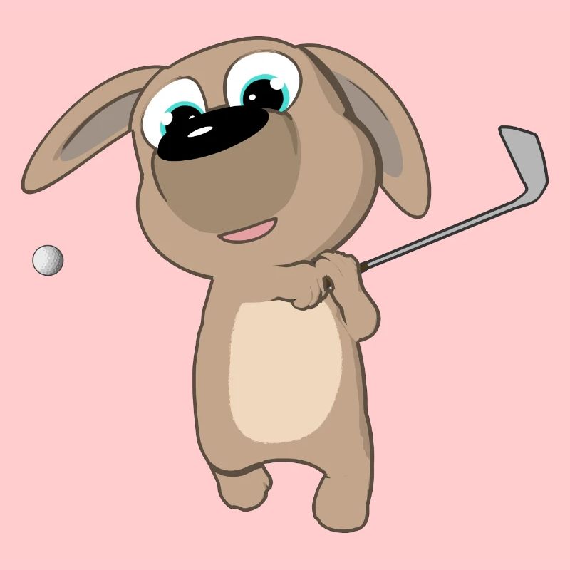 Puppy Golf Swing