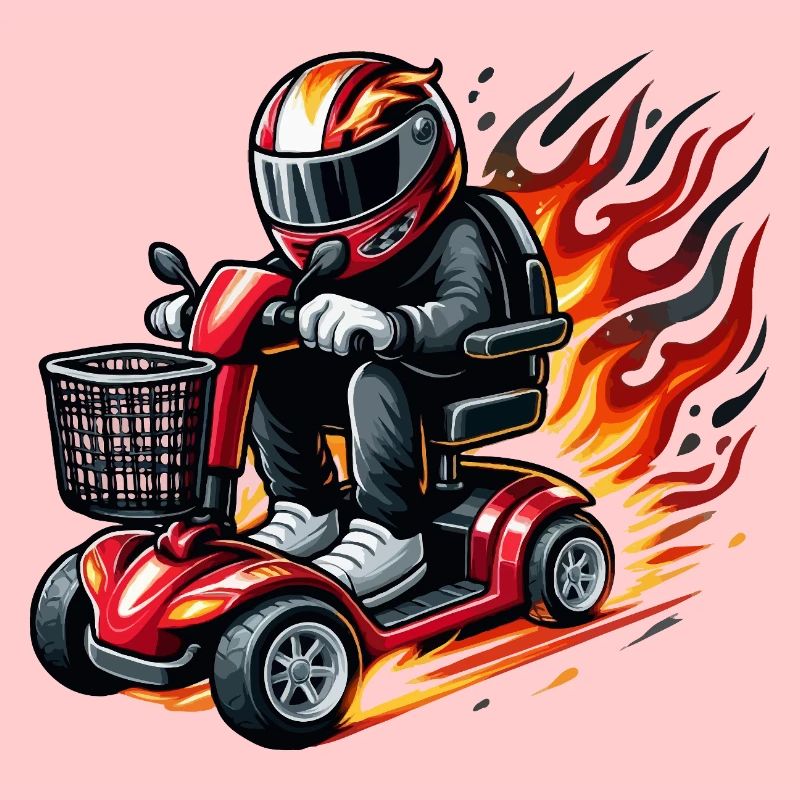 Scooter de course