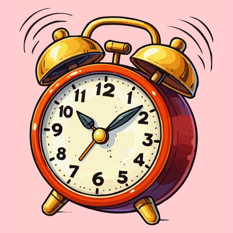 Réveil Réveil Réveil Comic Clock