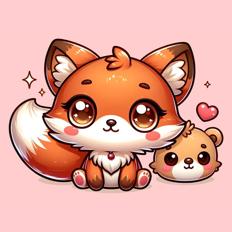Renards mignons