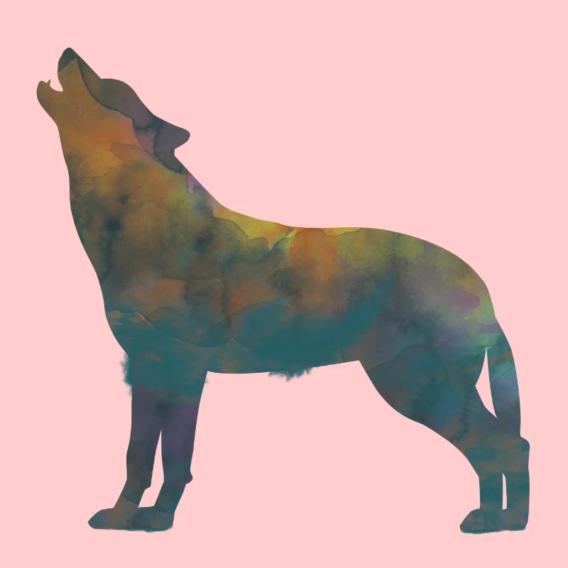 heulender Wolf