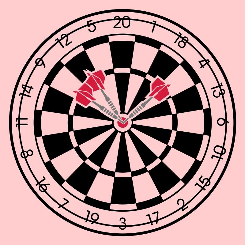 Triples Bulls Eye Jeu de fléchette Fléchettes