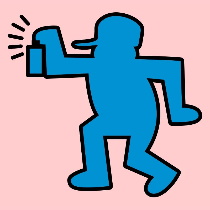 Graffiti-Mann