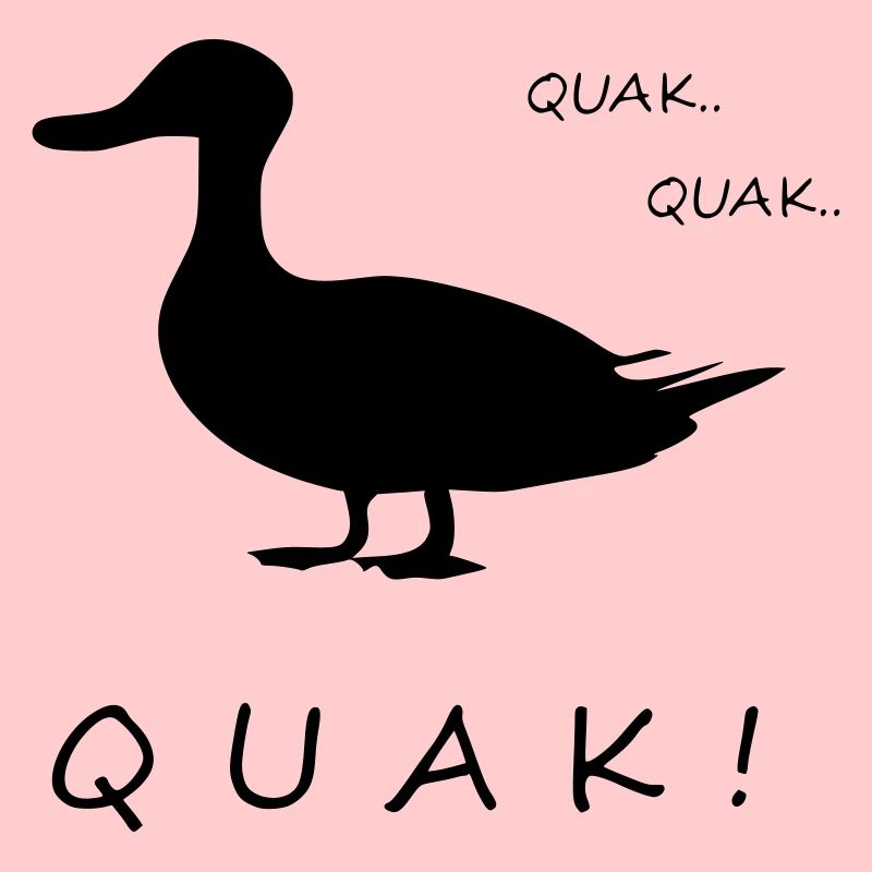 Canard charlatan drôle