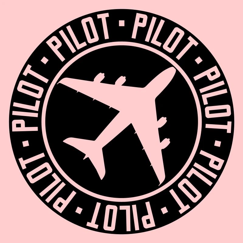 Schild Stempel Pilot