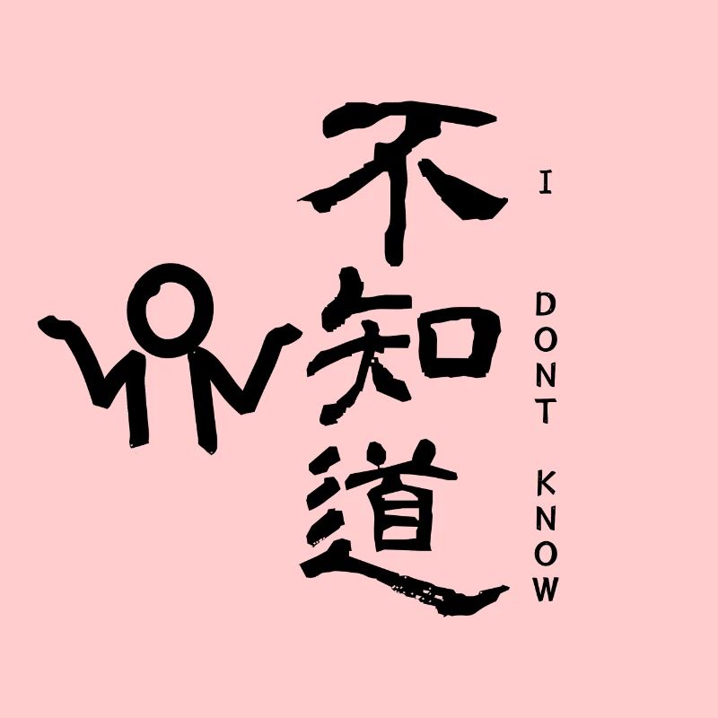 I dont know chinesisch