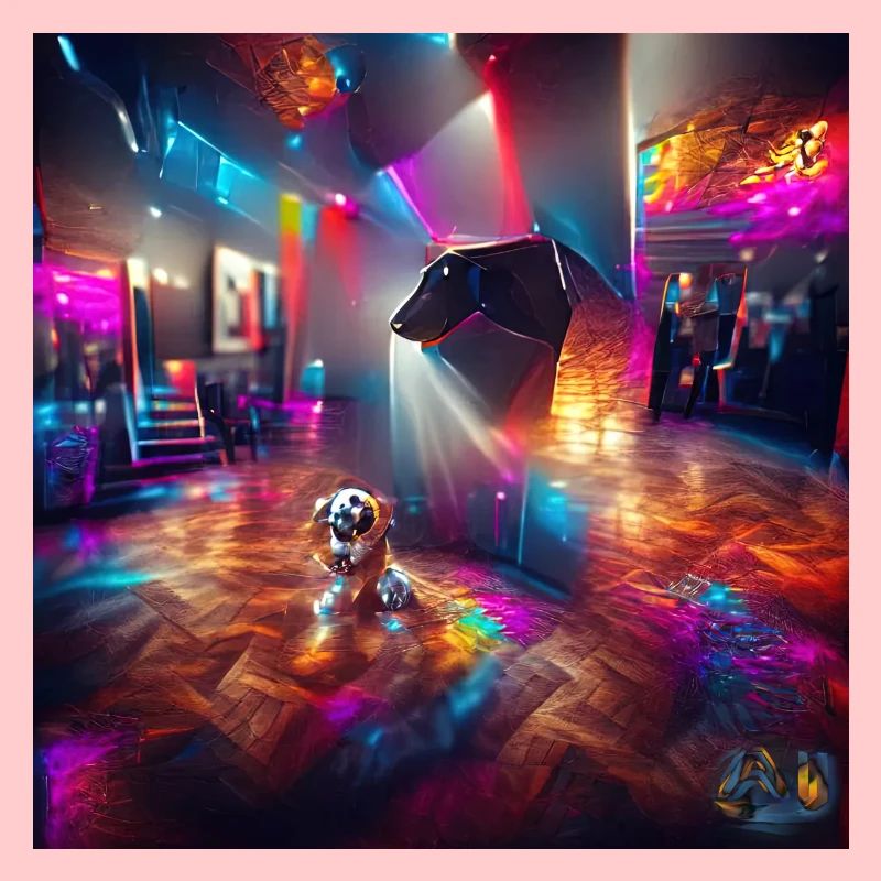 A walk through the robot mind: Disco Dog