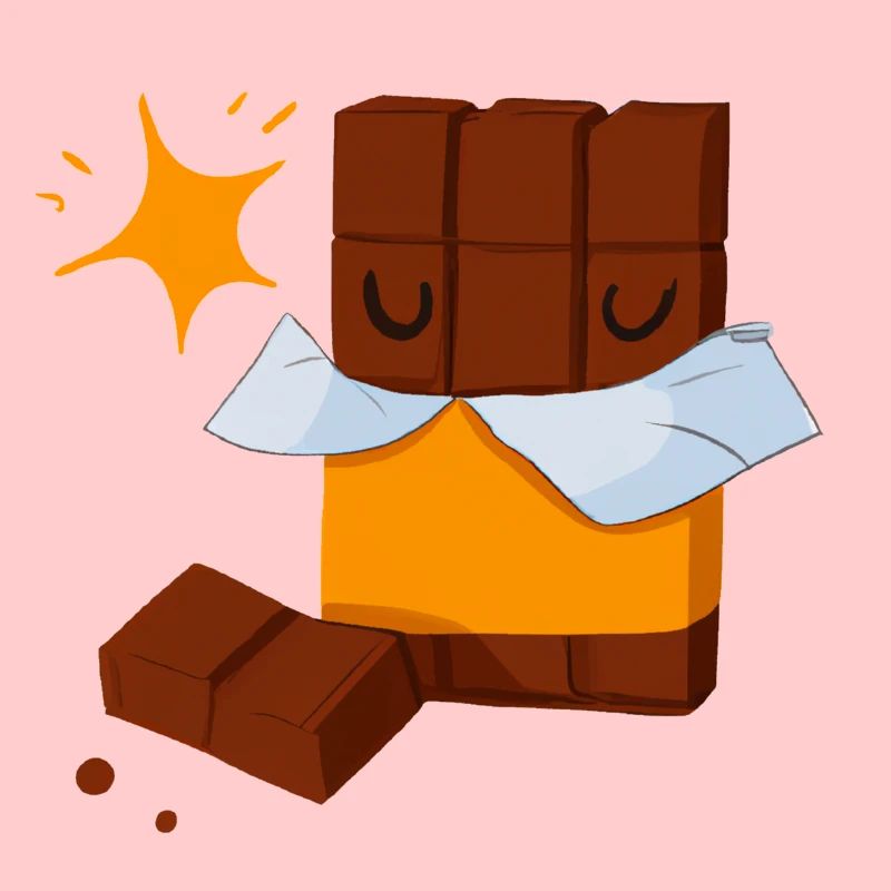 Tablette de chocolat dodo