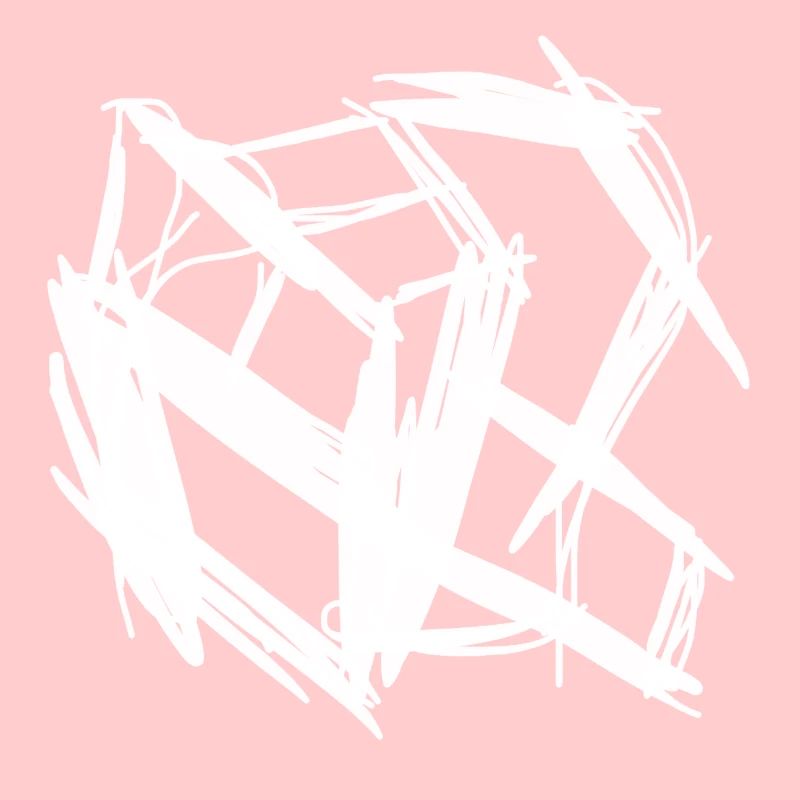 Abstraction blanche : le cube blanc