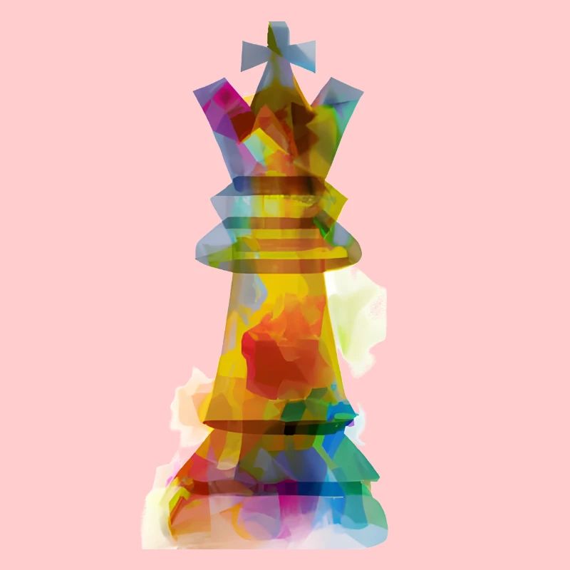 Kunst Schachfigur König