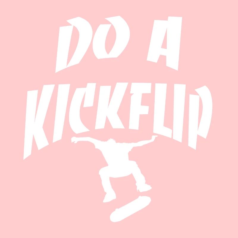 Machen Sie einen Kickflip