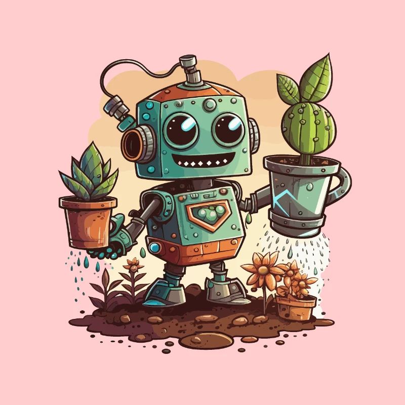 Floraison de robot