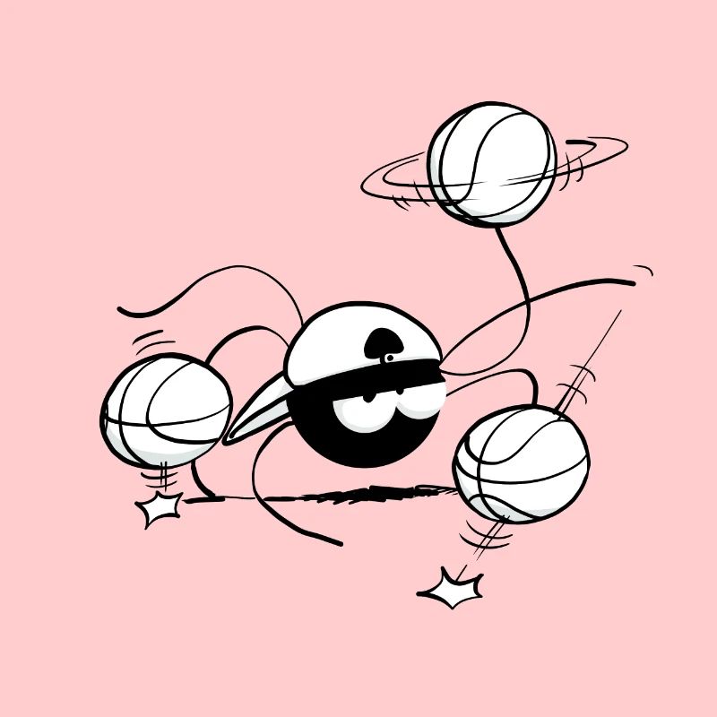Beth l'araignée - le basket (version sans texte)