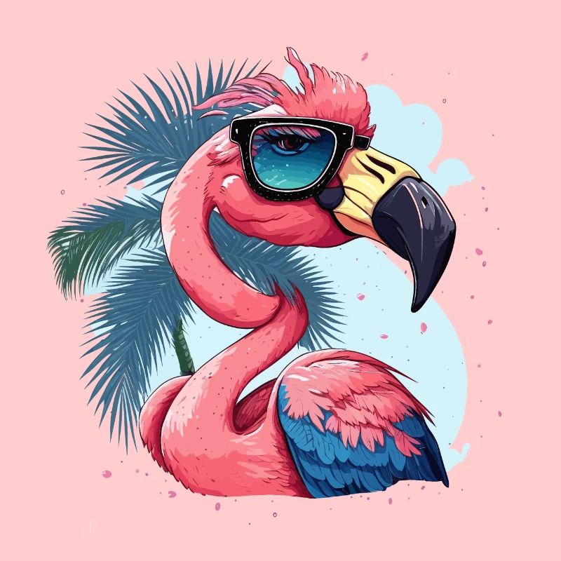 Flamant rose Diva