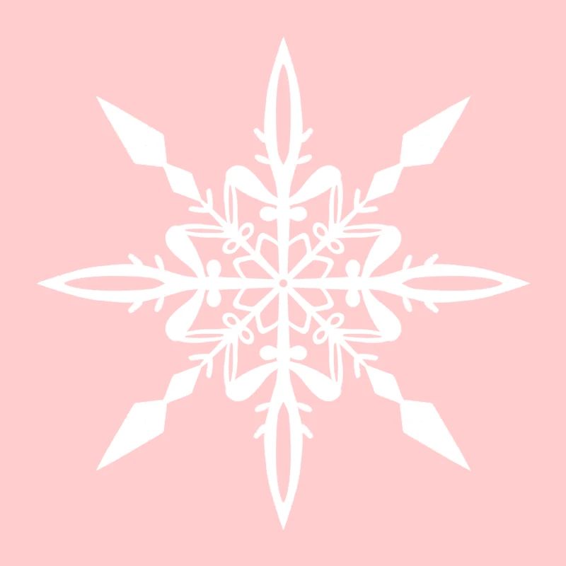Schneeflocke / Flocon de neige