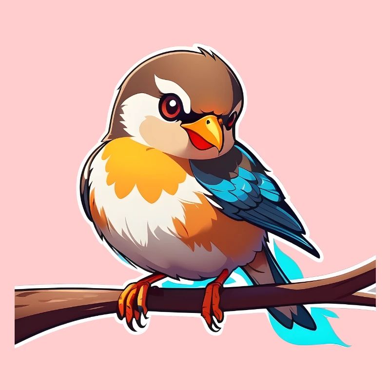 Junger Spatz