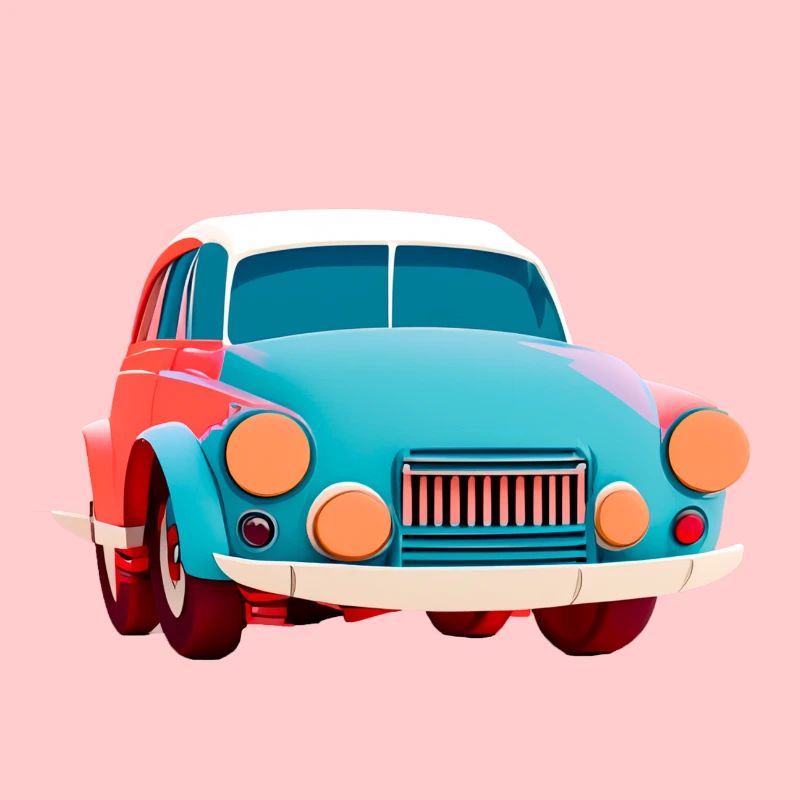Old Abstract Car