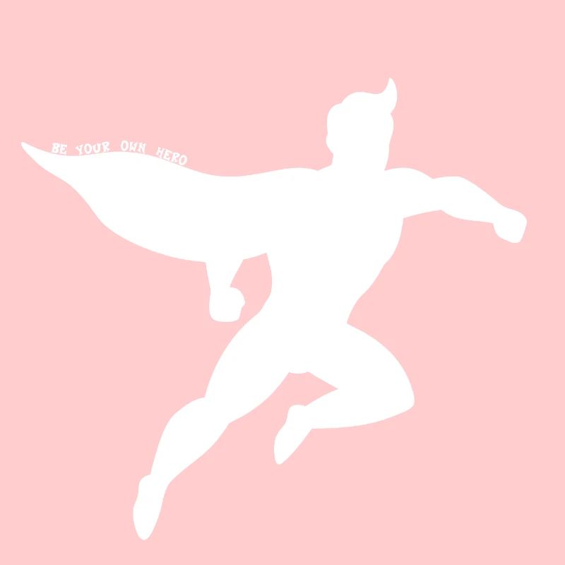 Be Your Own Hero Silhouette