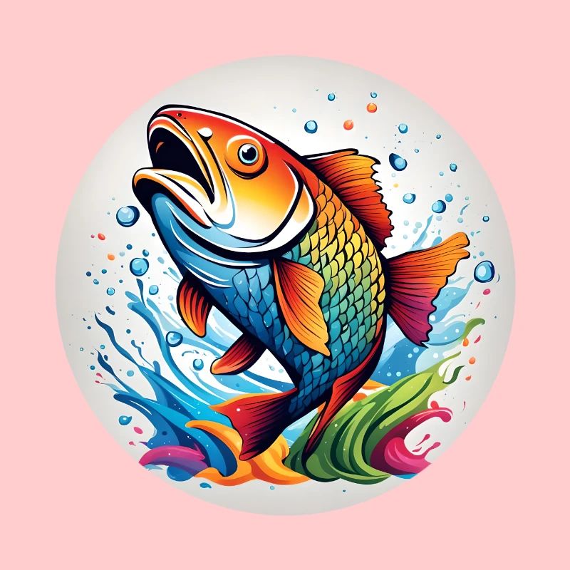 Fisch runder Batch