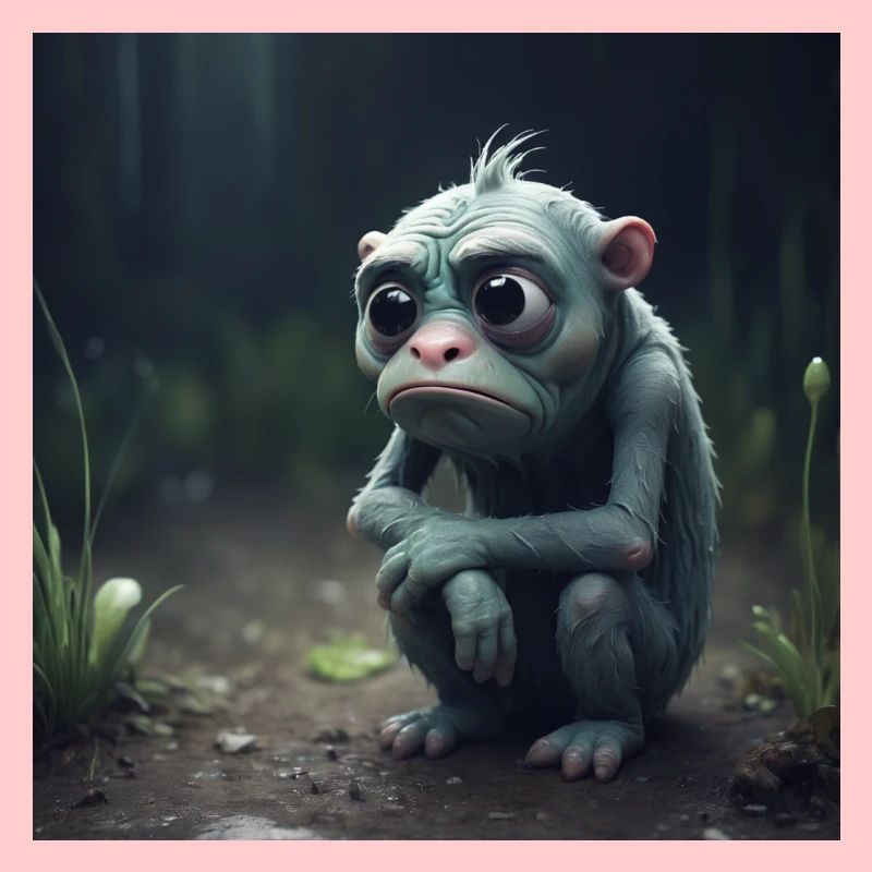 Triste créature