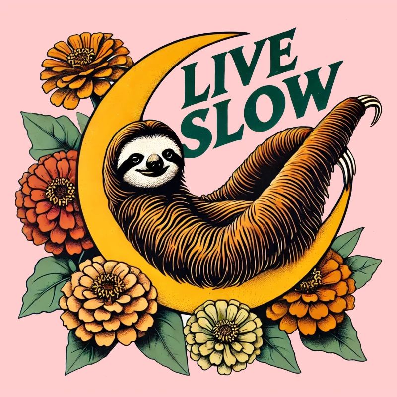 Live Slow Sloth