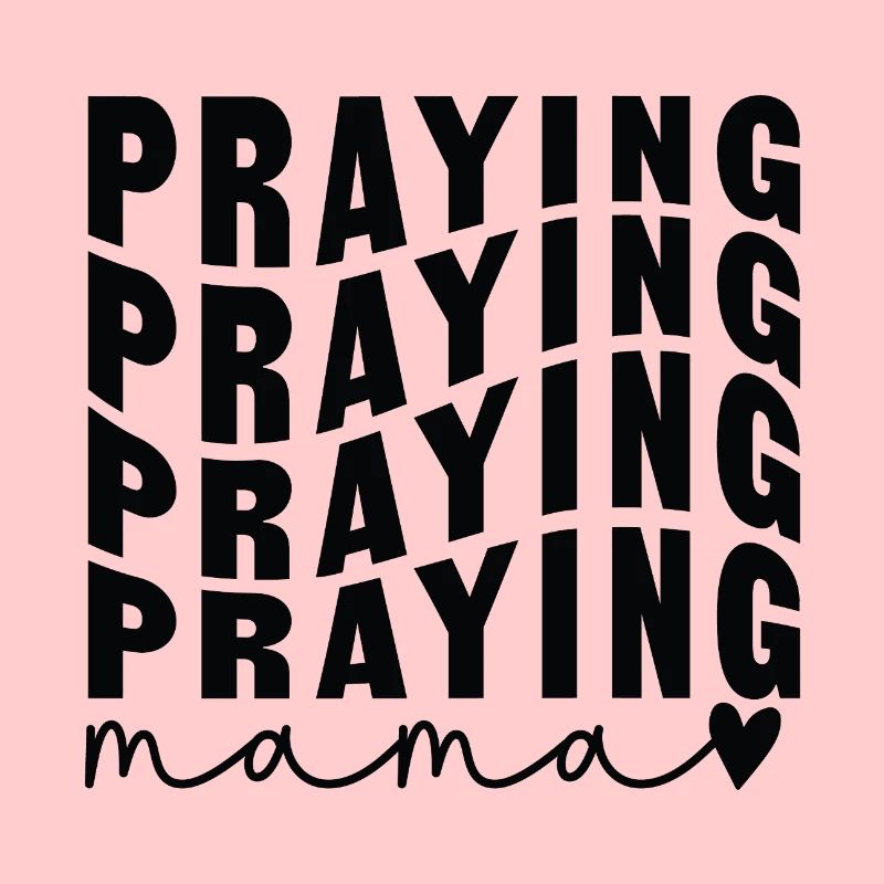 praying mom