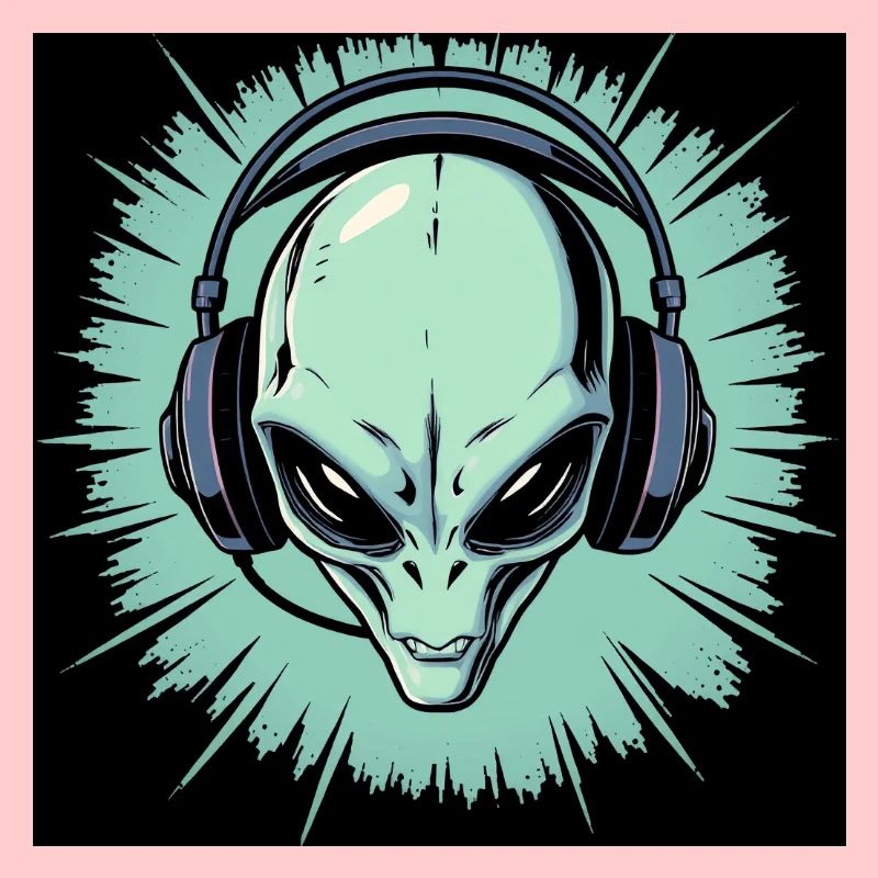 Alien-Kopfhörer