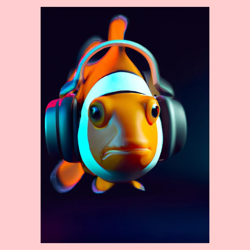 Clownfisch Kopfhörer