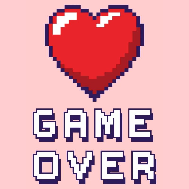 Game Over violet