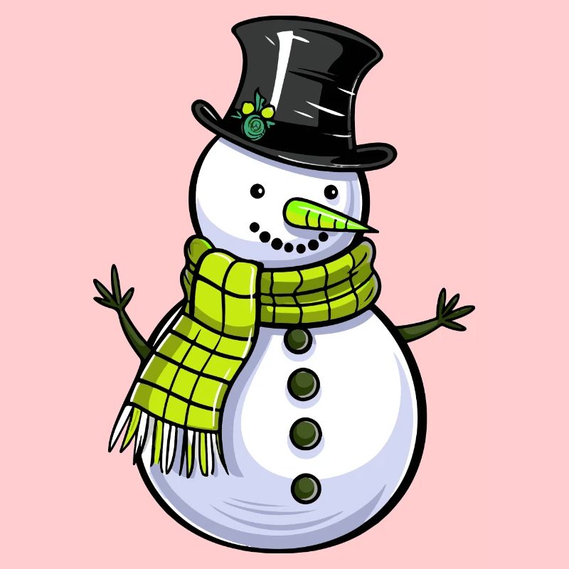 Snowman Winter Snow