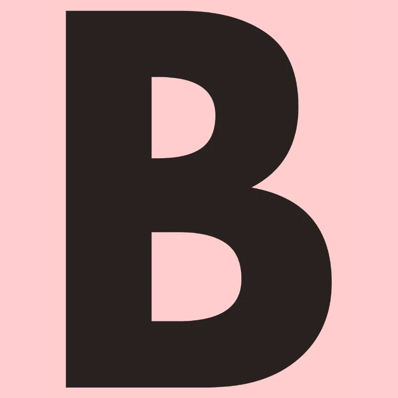B