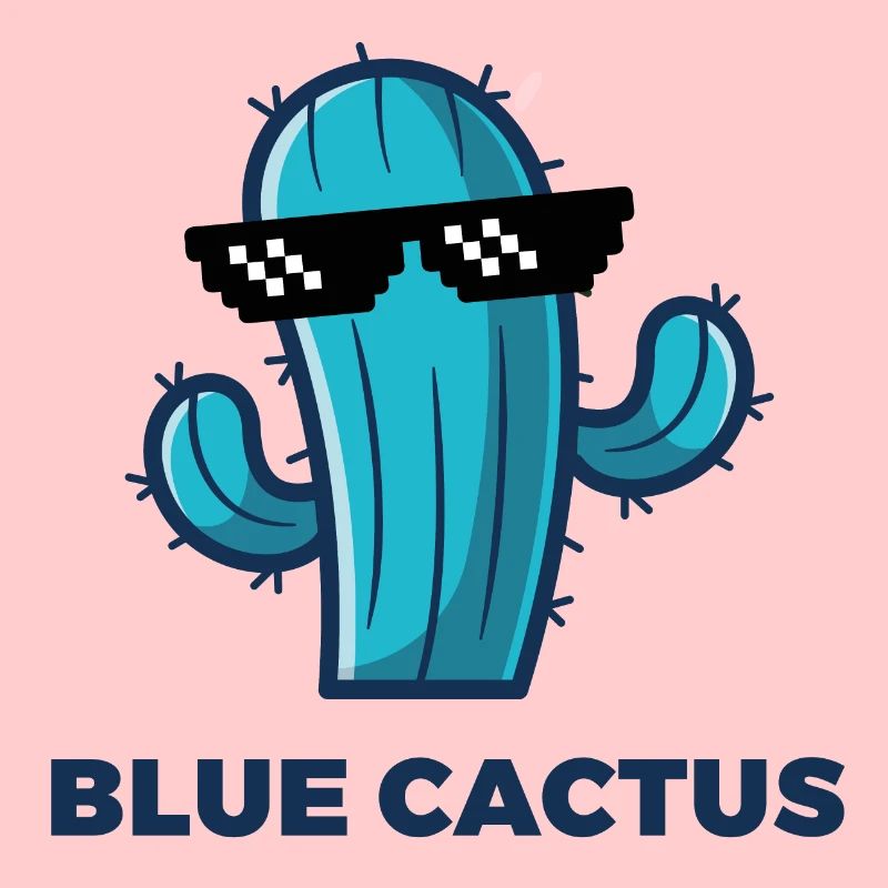 Blue Cactus Thug - Exprime ta coolitude !