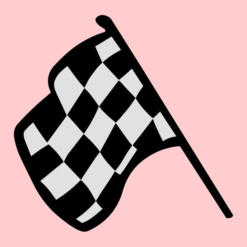 Drapeau à damiers Racing