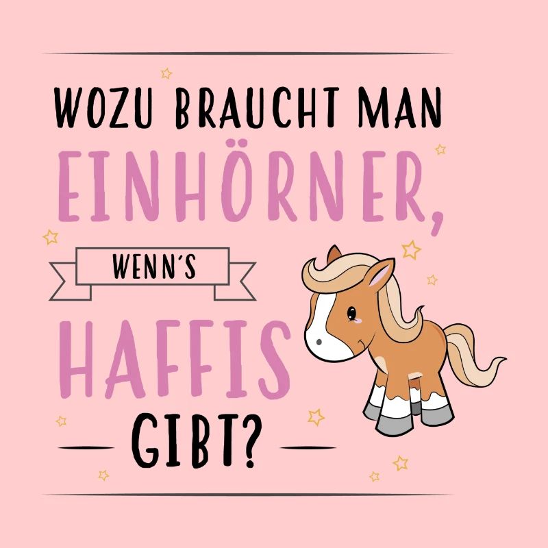 Wozu Einhörner Haflinger