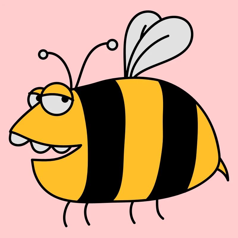 Fun thick bee