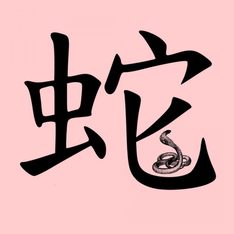 Signe du zodiaque chinois Serpent