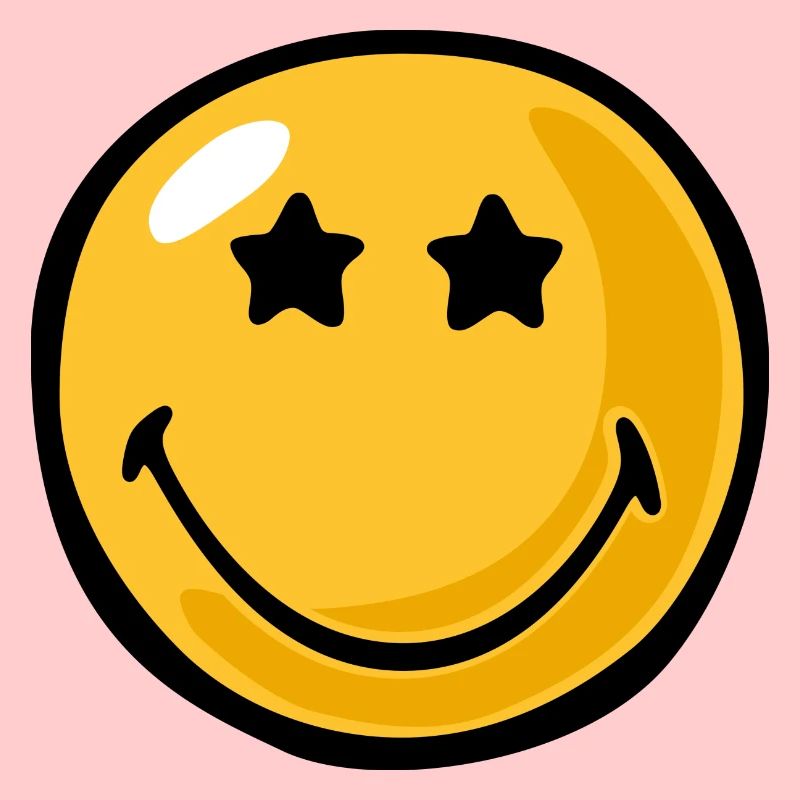 Smiley star eyes