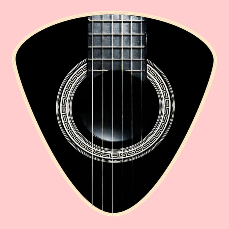 Guitar pick 6 strings Acoustic guitar graphic