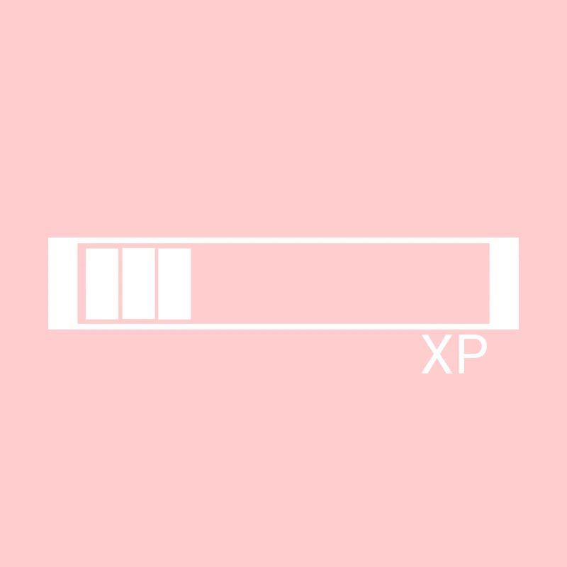 XP experience points design for nerd and geek