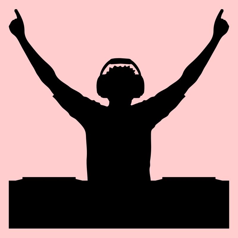 Silhouette DJ Design