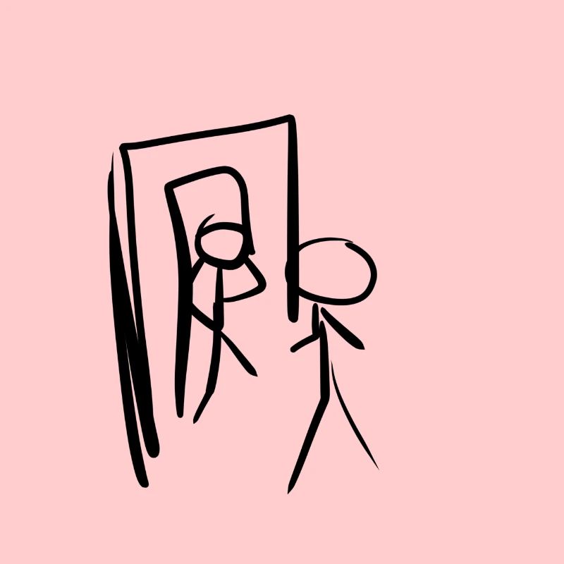mirror human