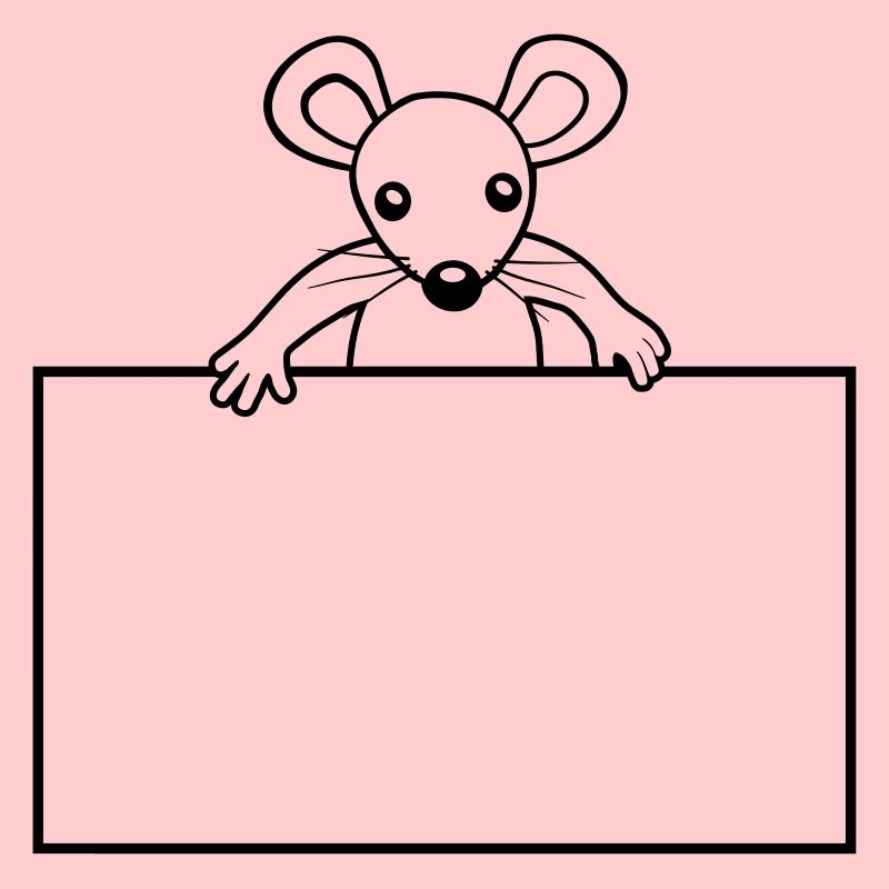 Shield with mouse