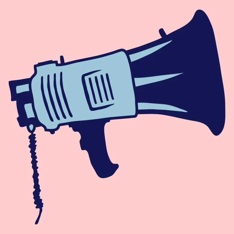 Demonstration Propaganda Megaphone Symbol