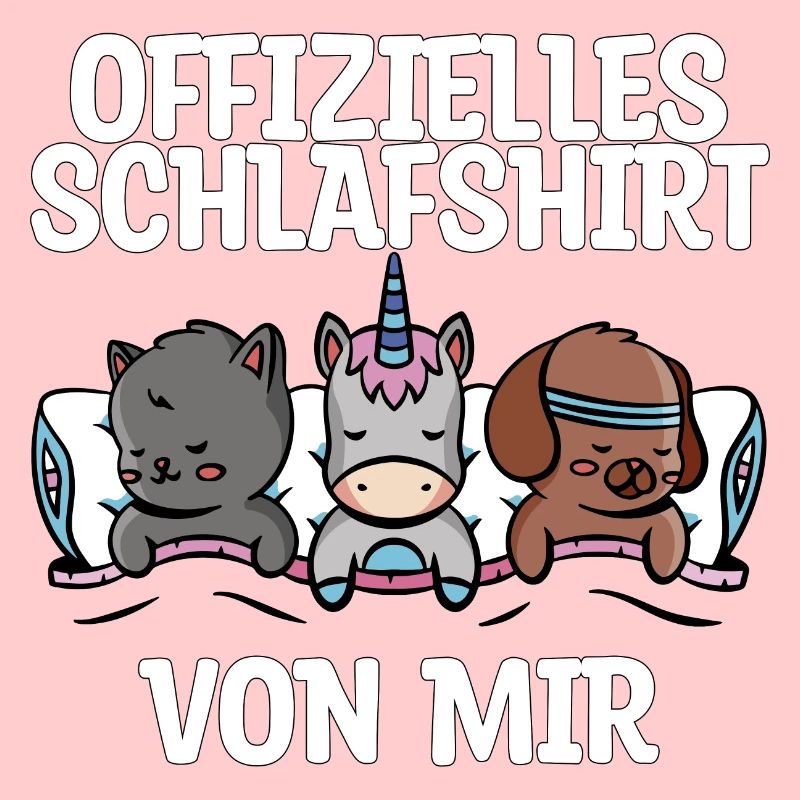 Schlaf schlafen Pyjama Humor Geschenk