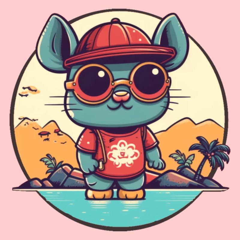Souris en vacances