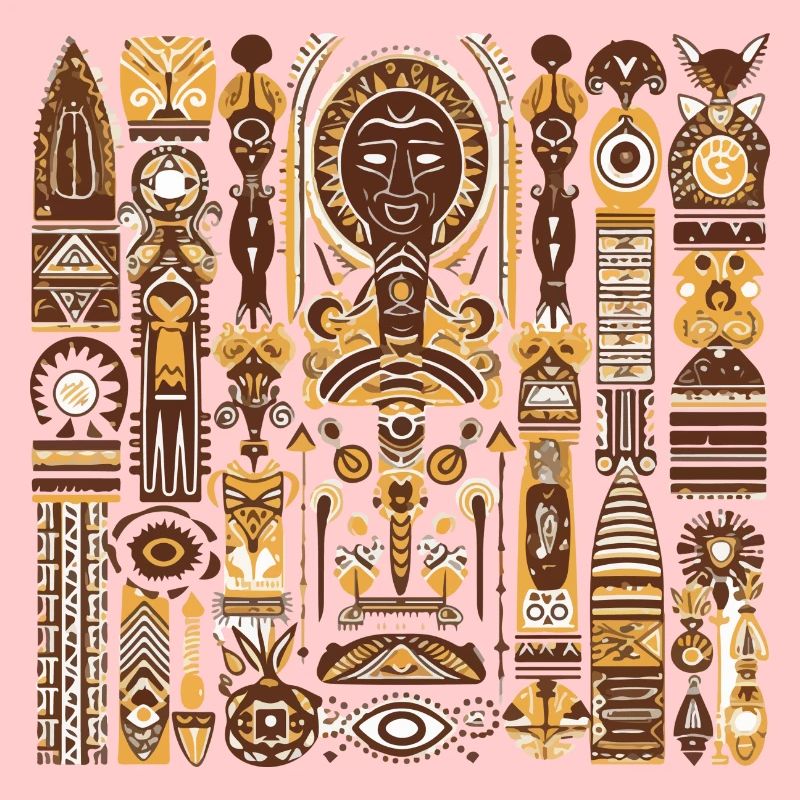 Afrikanische Folklore