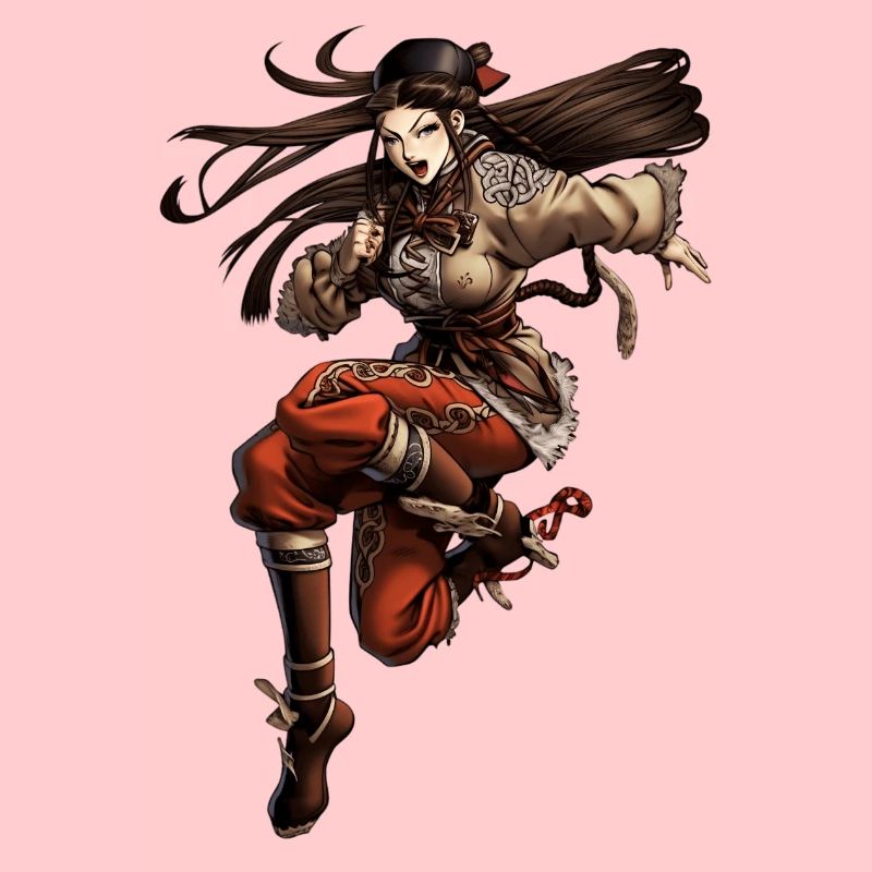 Shaolin Manga Mädchen