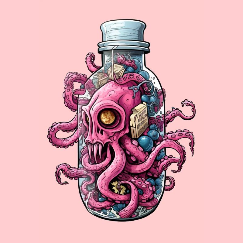 Octopus Tattoo Drawing